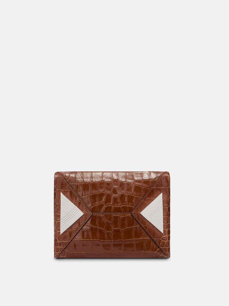 ''La Passeggiata Mini'' shaded brown top handle