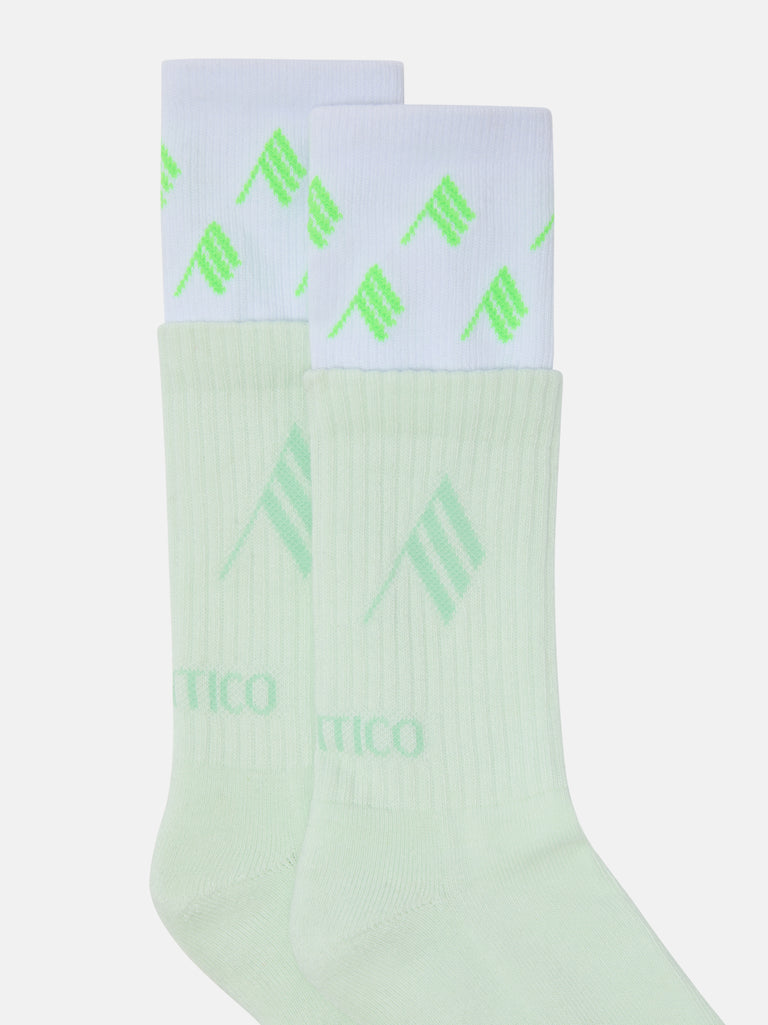 Mint double socks