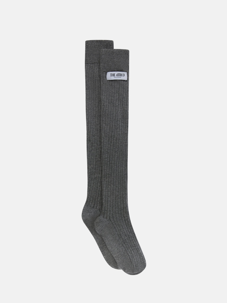 Calze lunghe melange grey