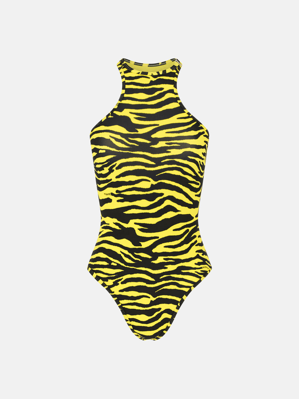 Black and yellow one piece
