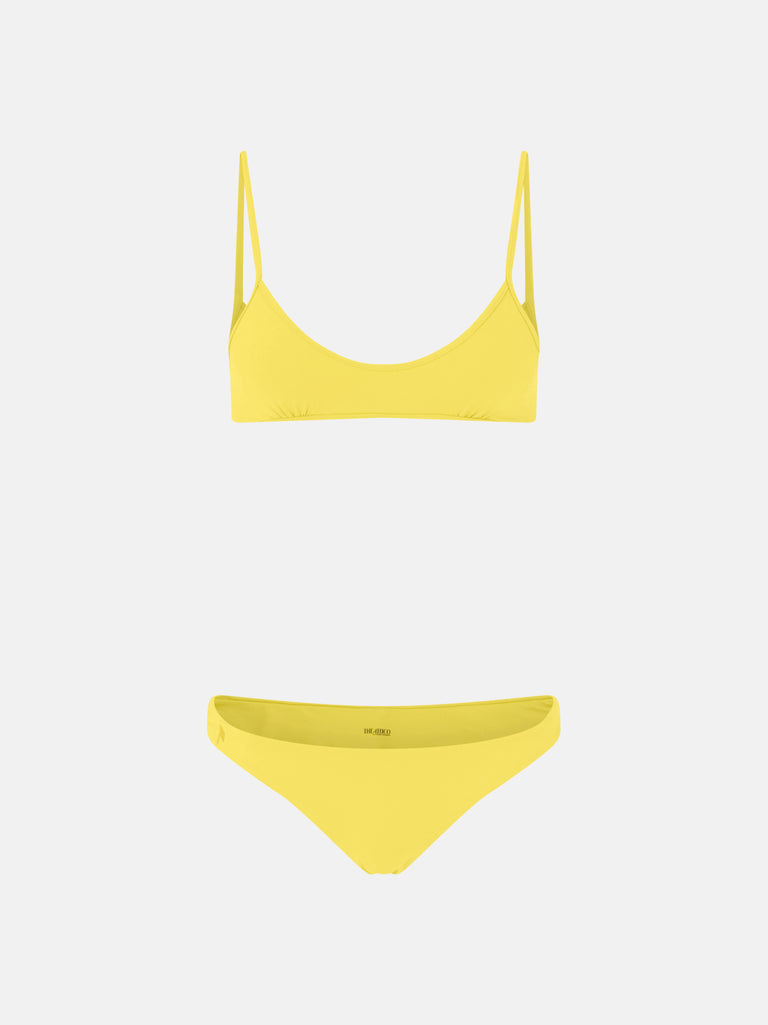 Yellow bikini