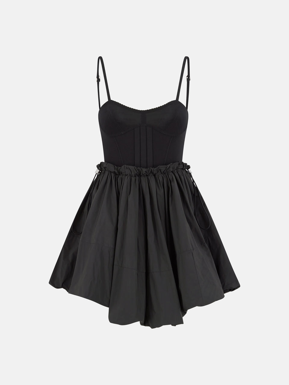 Black mini dress