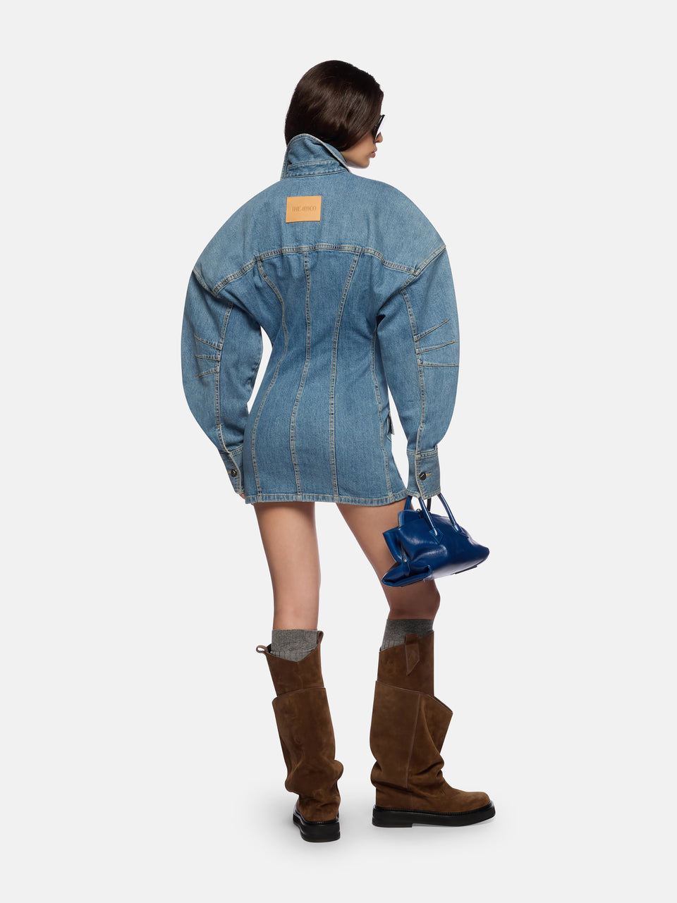 Mini abito sky blue