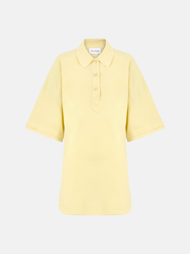 Mini abito pale yellow