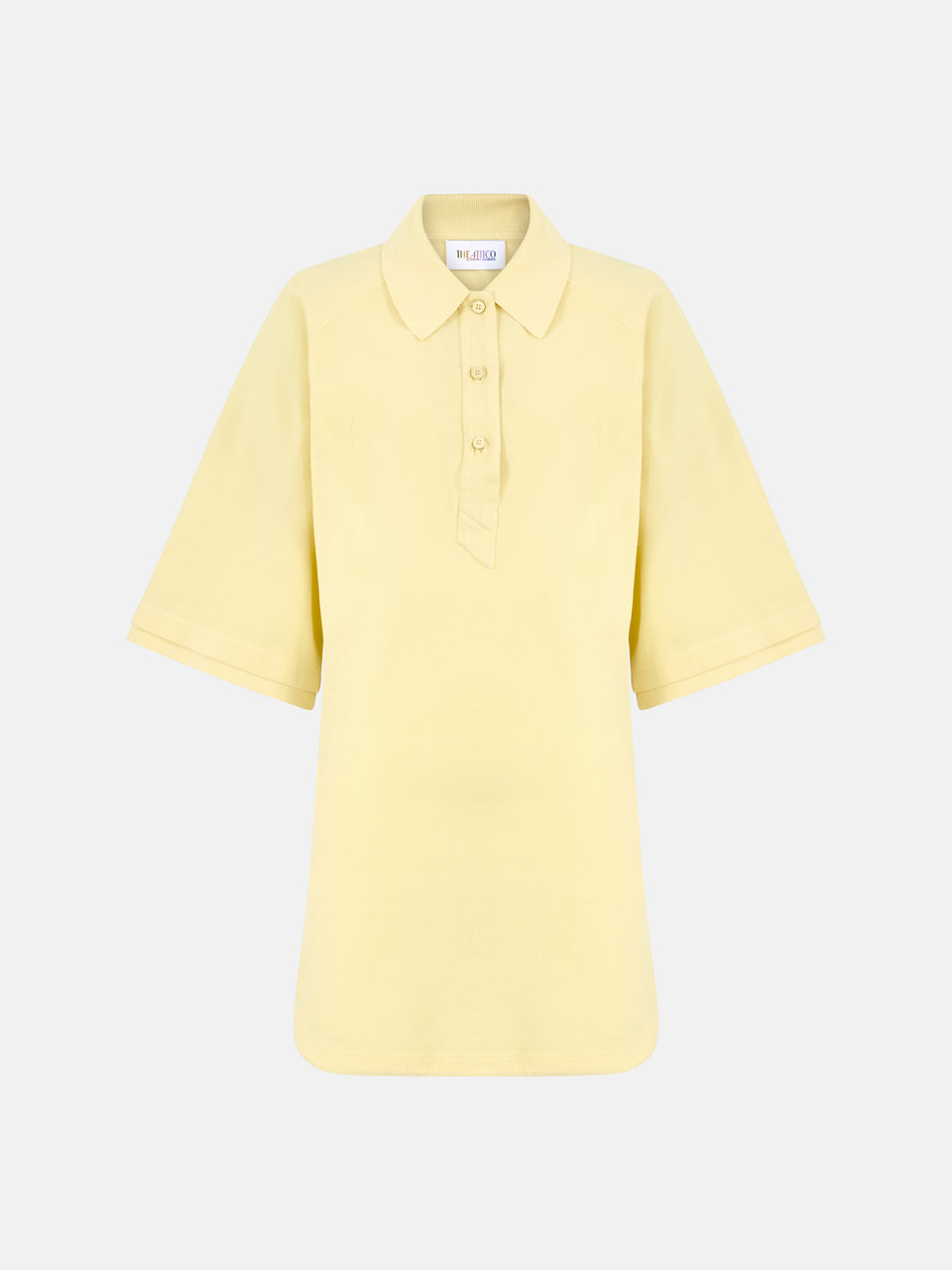 Mini abito pale yellow