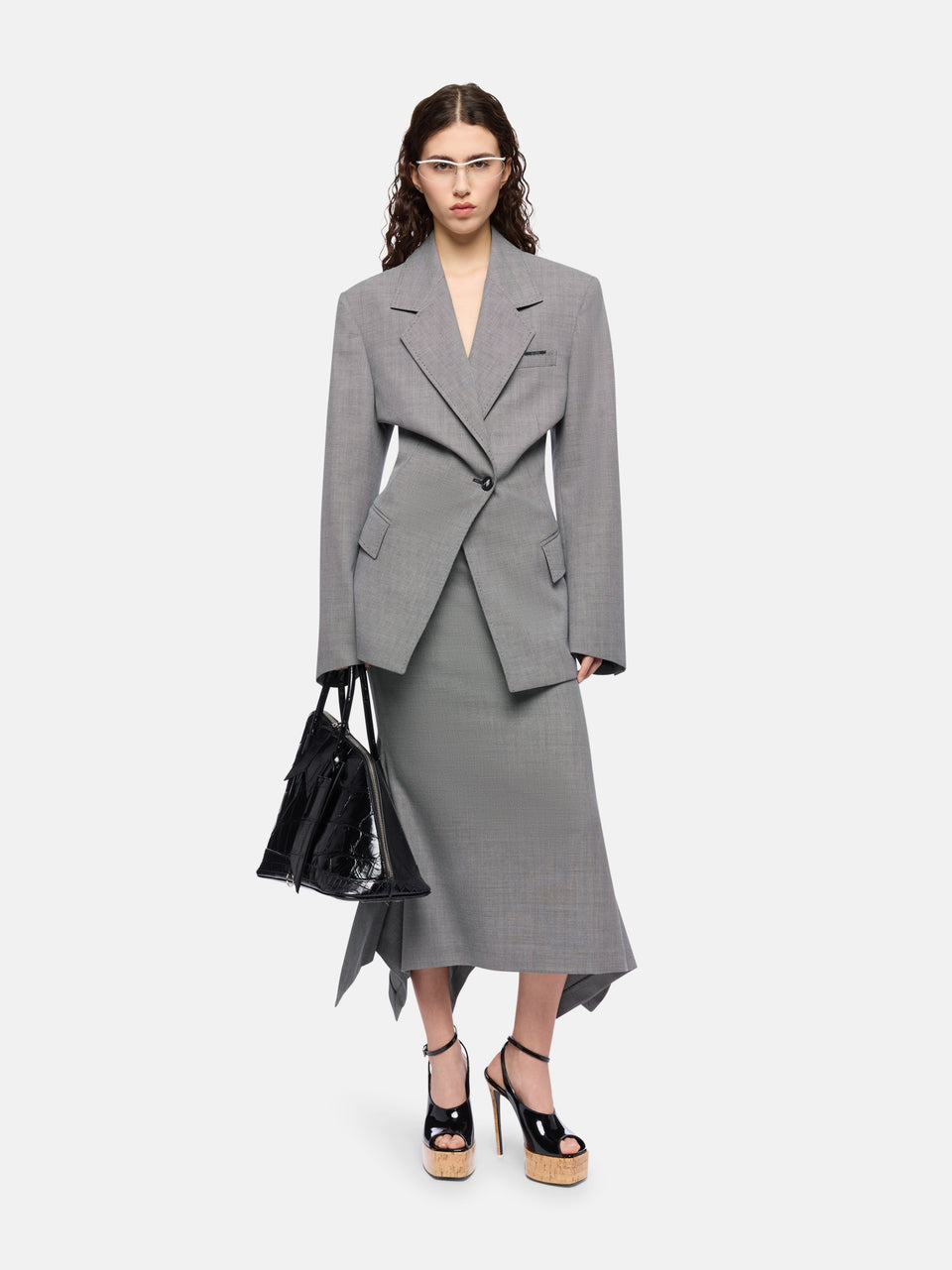 Blazer sartoriale grey