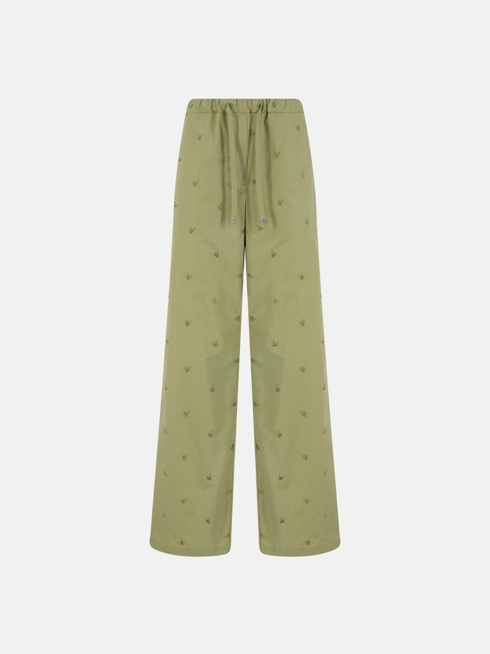 Pantalone lungo military green