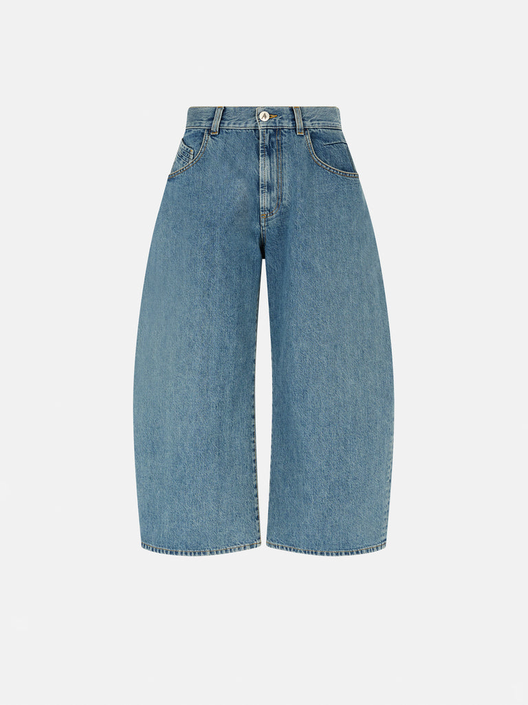 Sky blue long pant