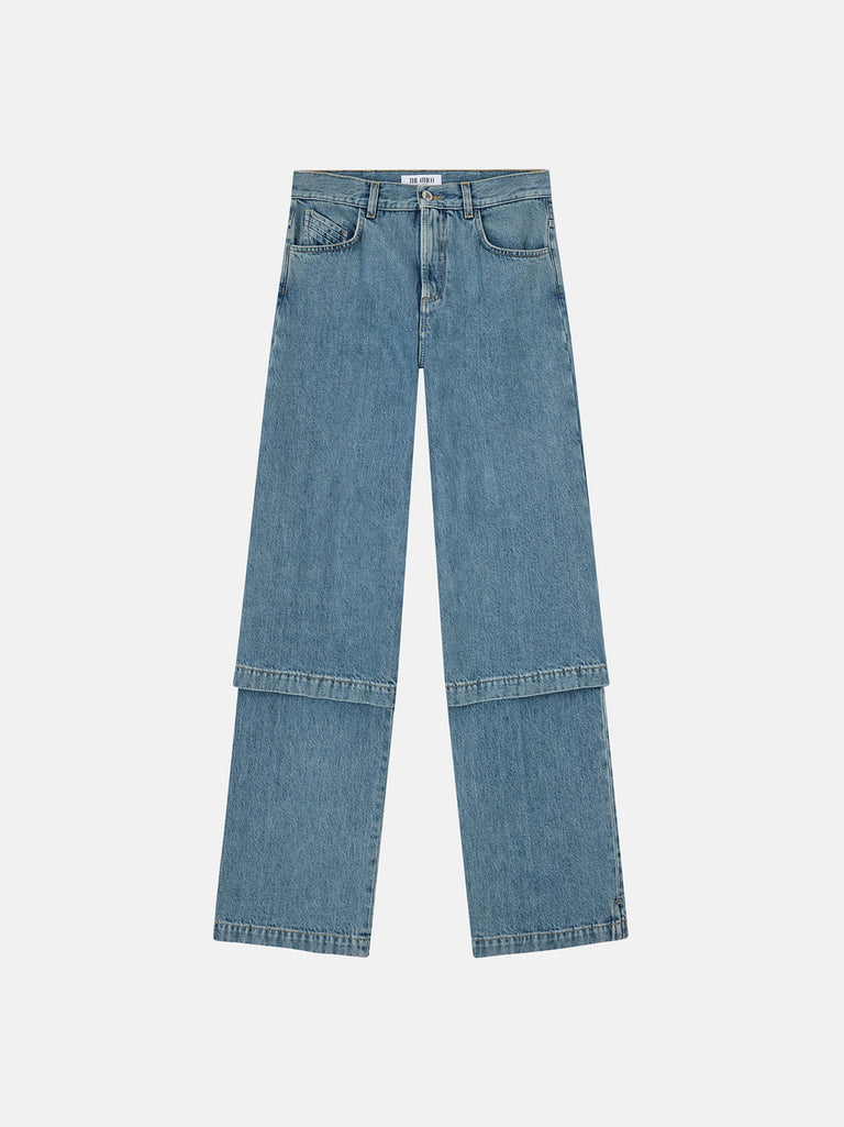 Sky blue long pant