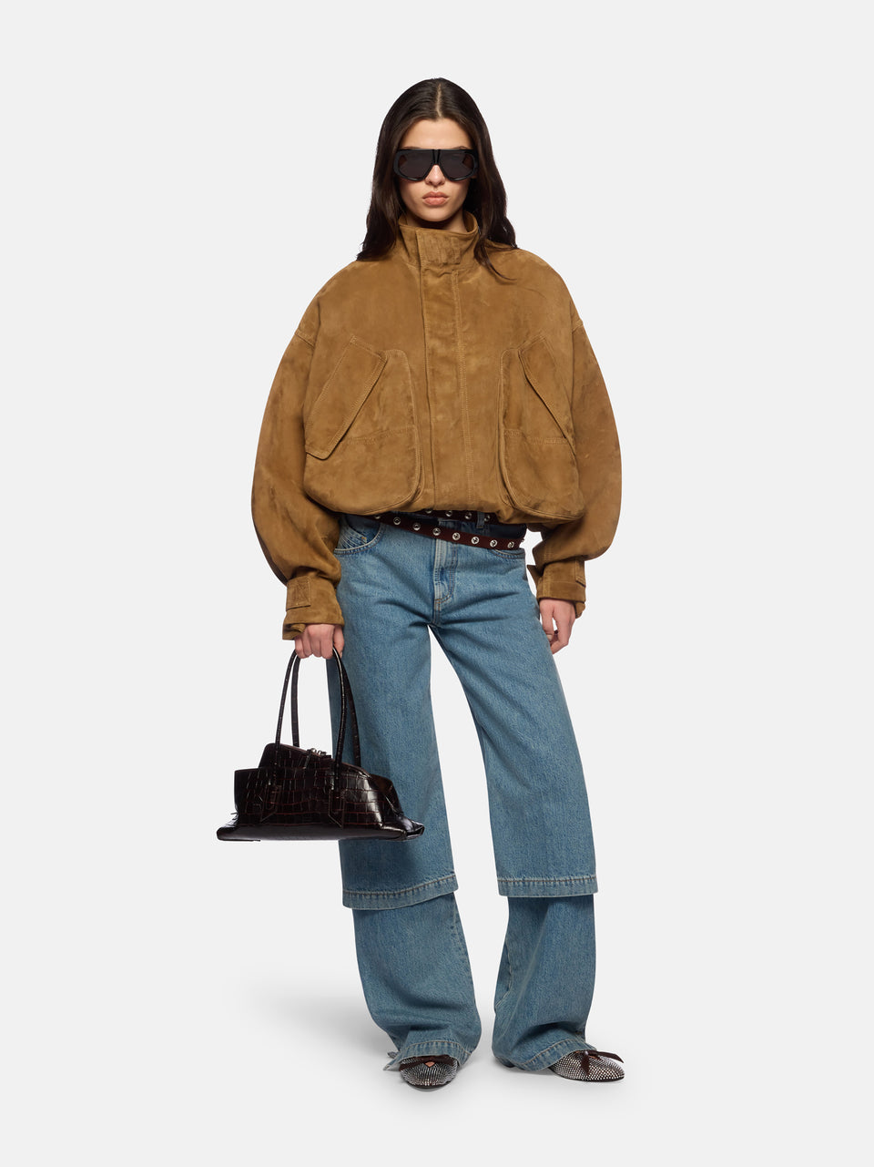Sky blue long pant