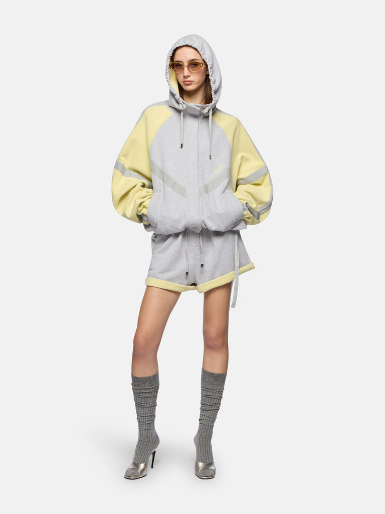 Grey and honey short pant