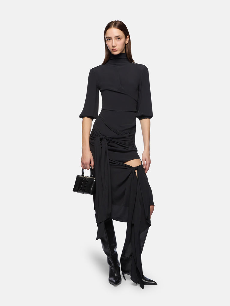Gonna midi black