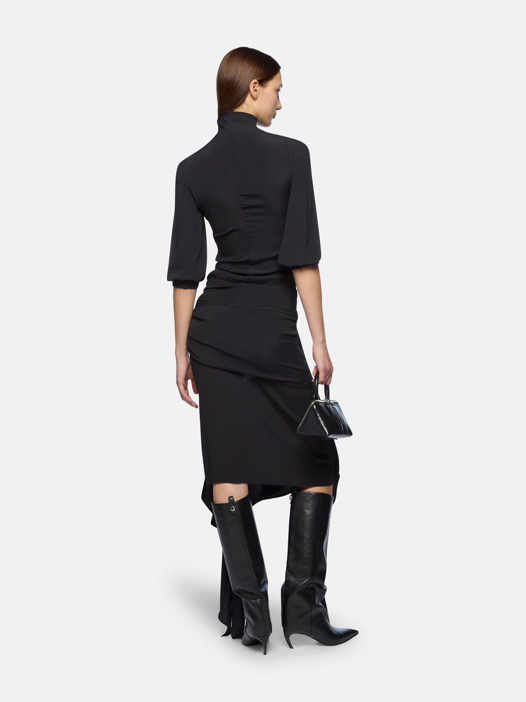 Gonna midi black