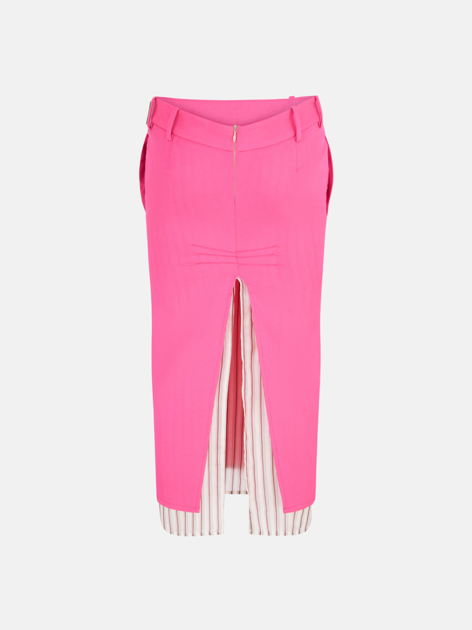 Gonna midi neon pink