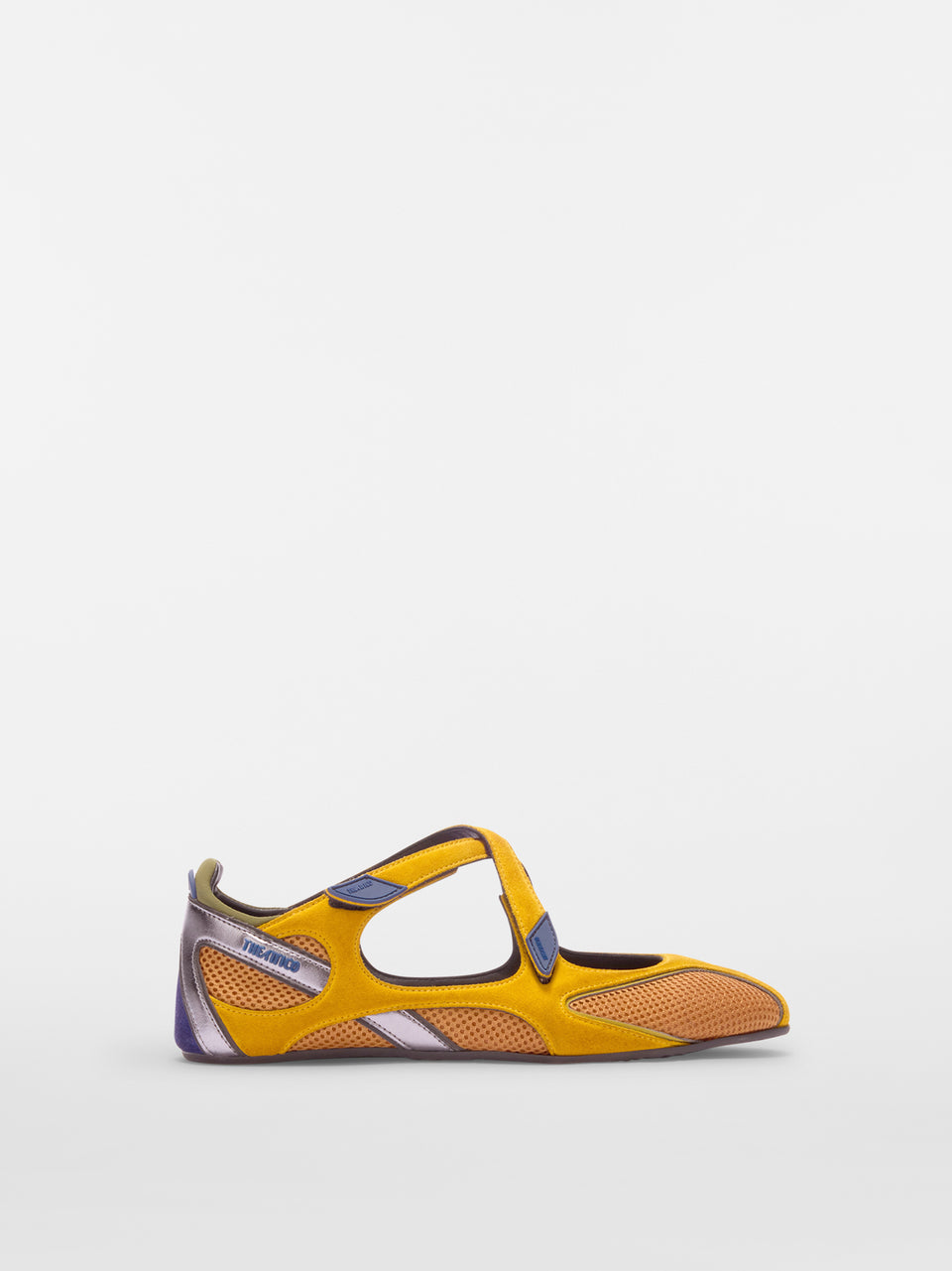 Ballerina flat ''Floor 01'' mustard