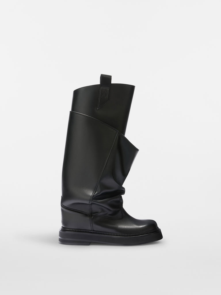 ''Robin Passeggiata'' black combat boot