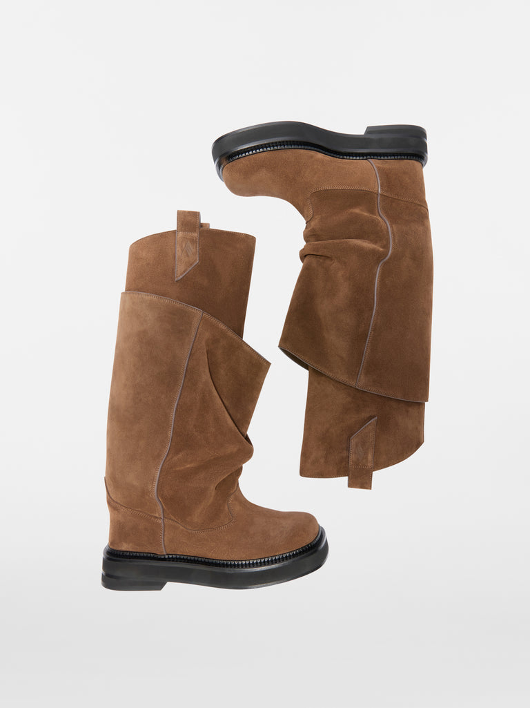 ''Robin Passeggiata'' brown combat boot