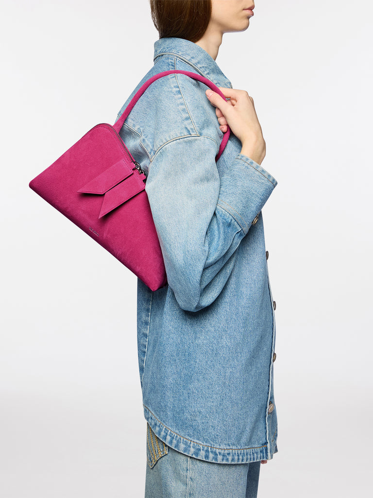 Shoulder bag ''Sunrise'' cyclamen