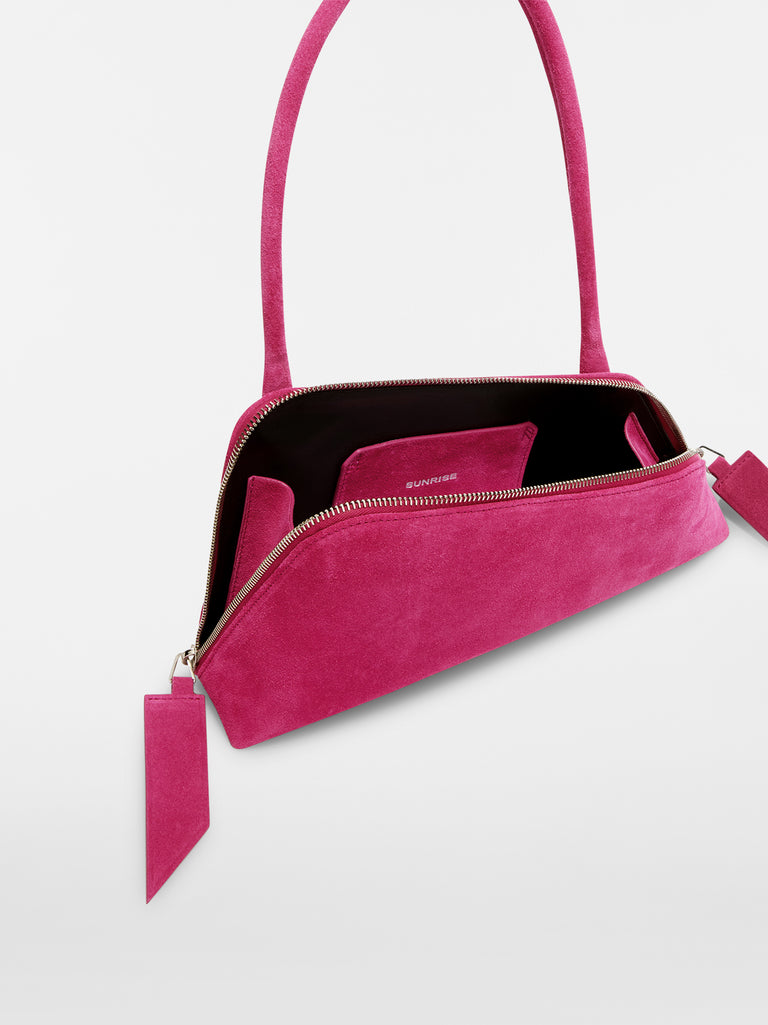 Shoulder bag ''Sunrise'' cyclamen