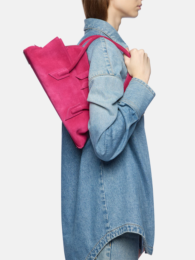 ''La Passeggiata Small'' cyclamen top handle