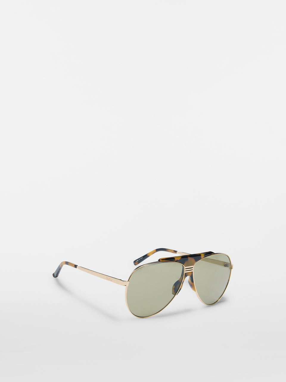 Occhiali da sole gold e green