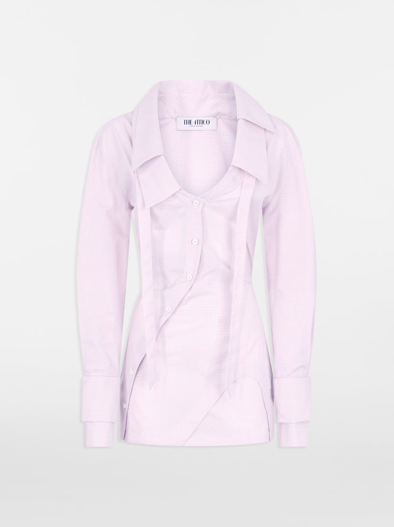 Mini abito white e pink