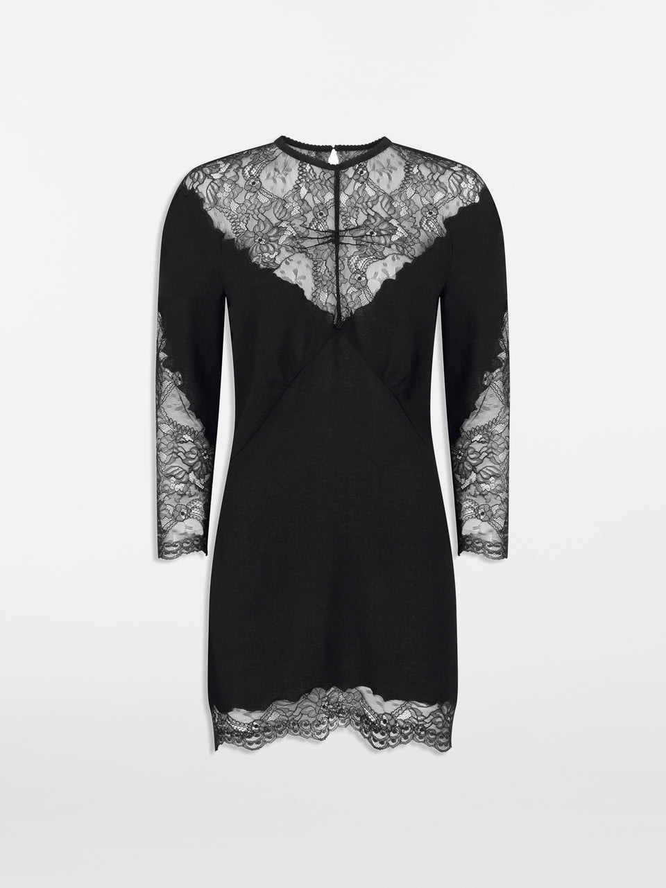 Black mini dress