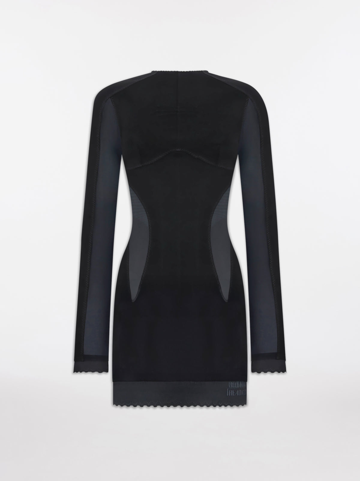 The Attico Black mini dress - 36