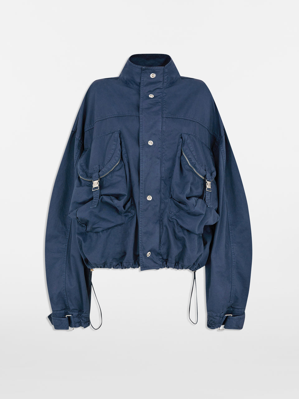 Bomber washed blue