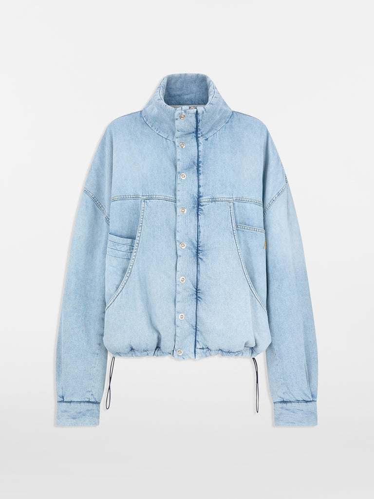 Bomber super washed blue