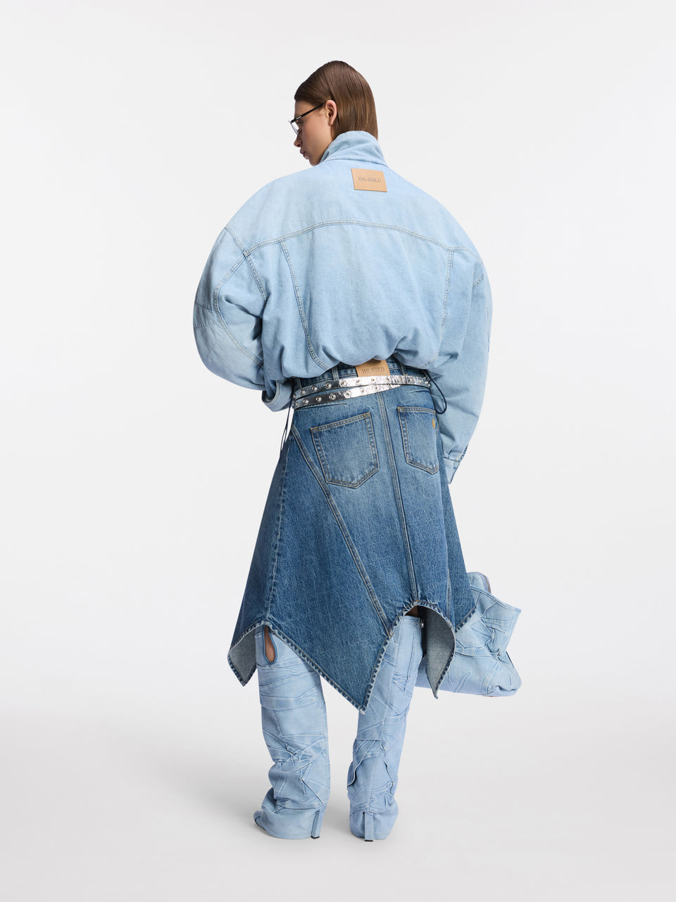 Bomber super washed blue
