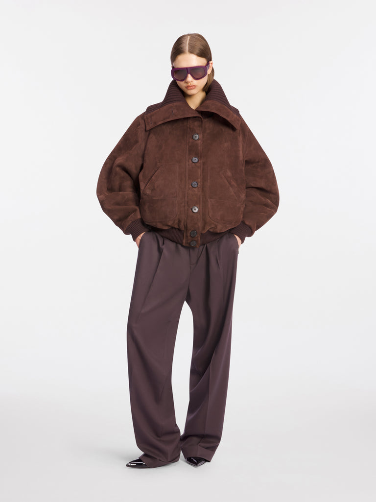 Bomber dark brown
