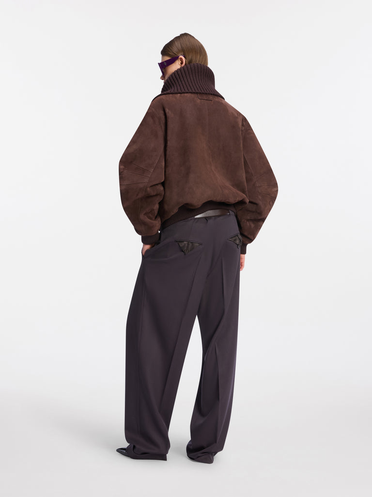Bomber dark brown