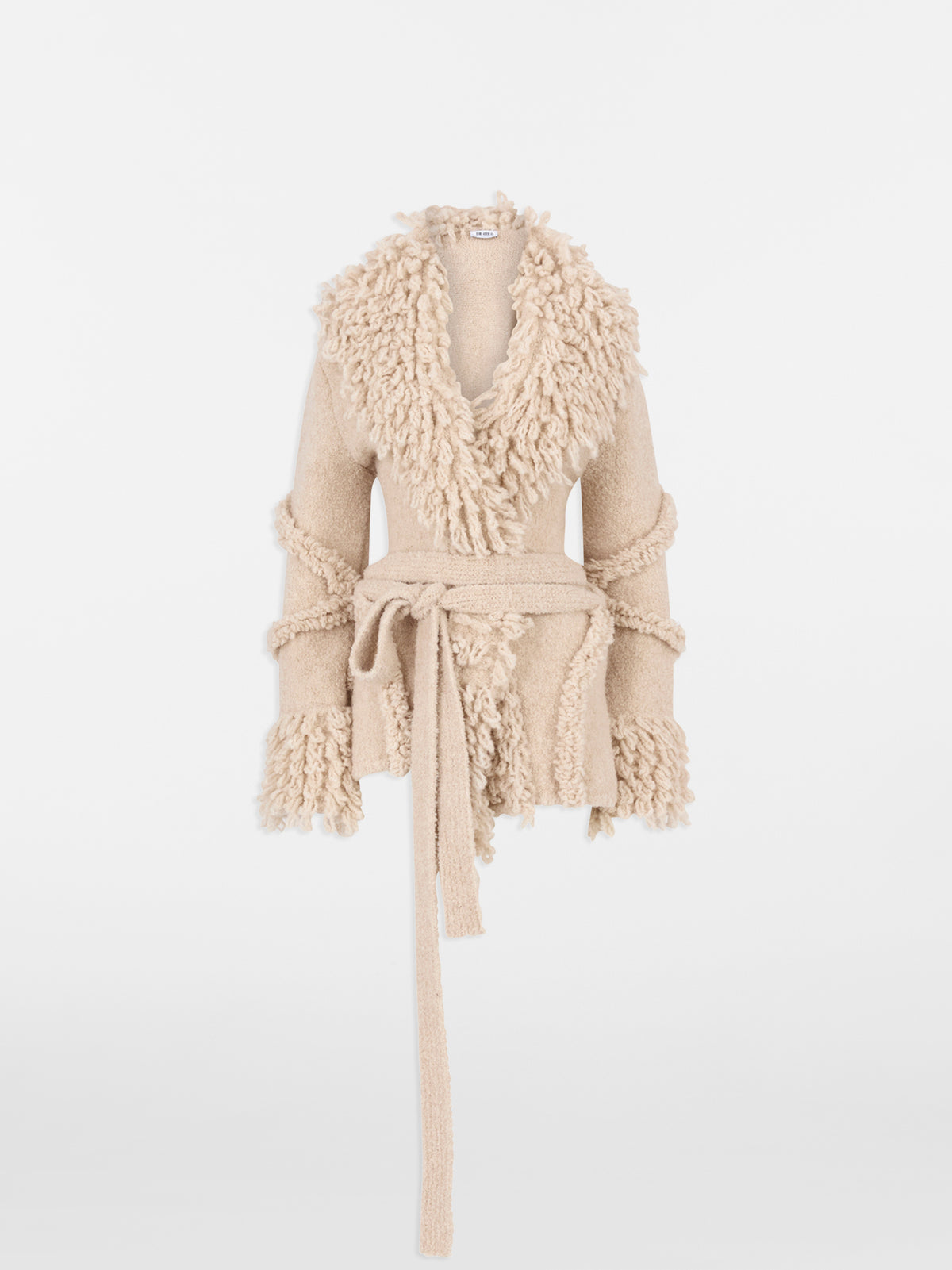 The Attico Beige cardigan - 38