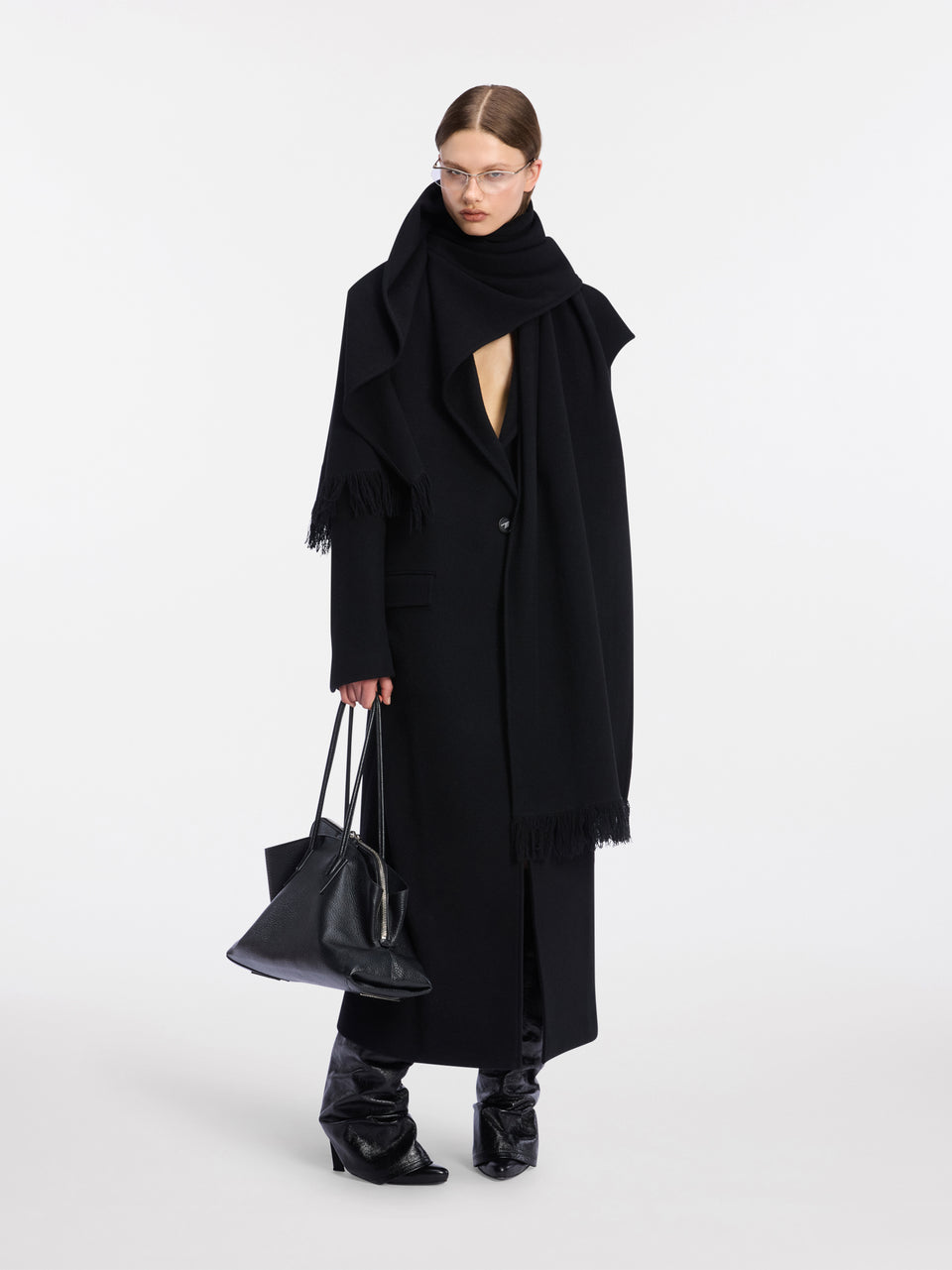 Black long coat