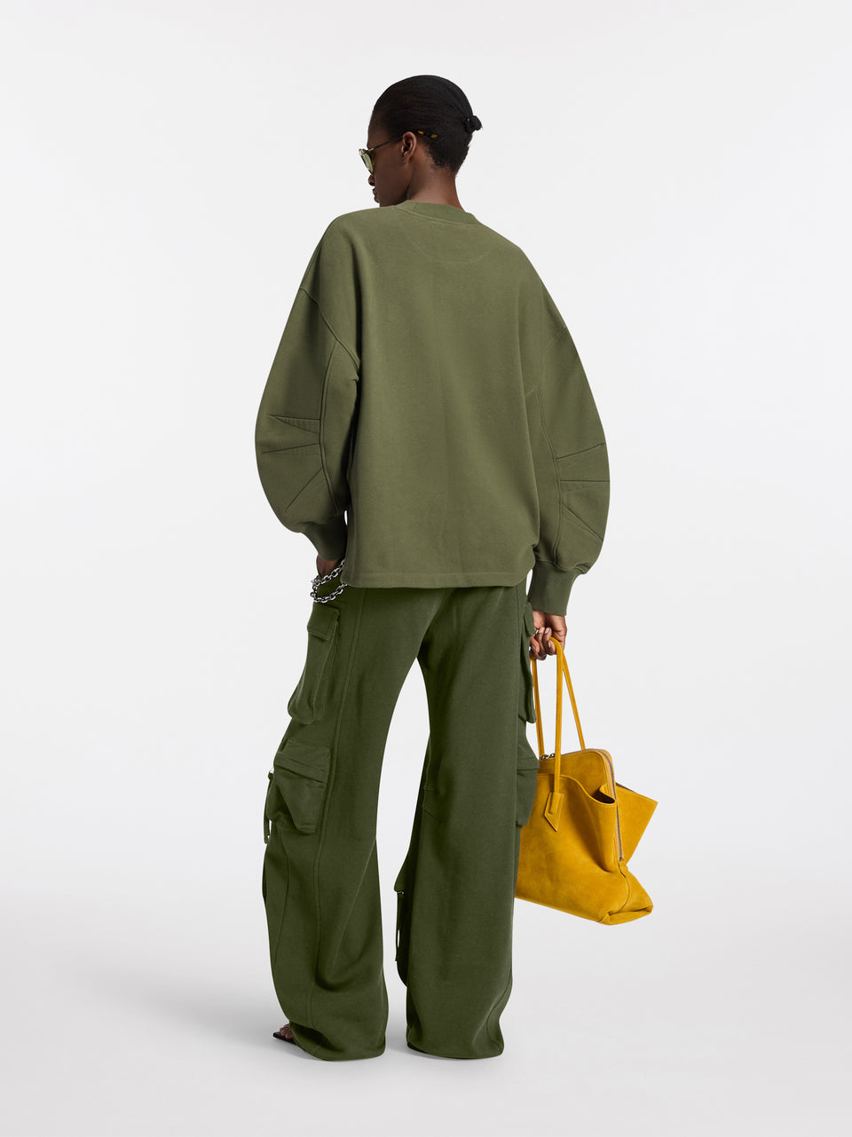 Forest green sweatshirt