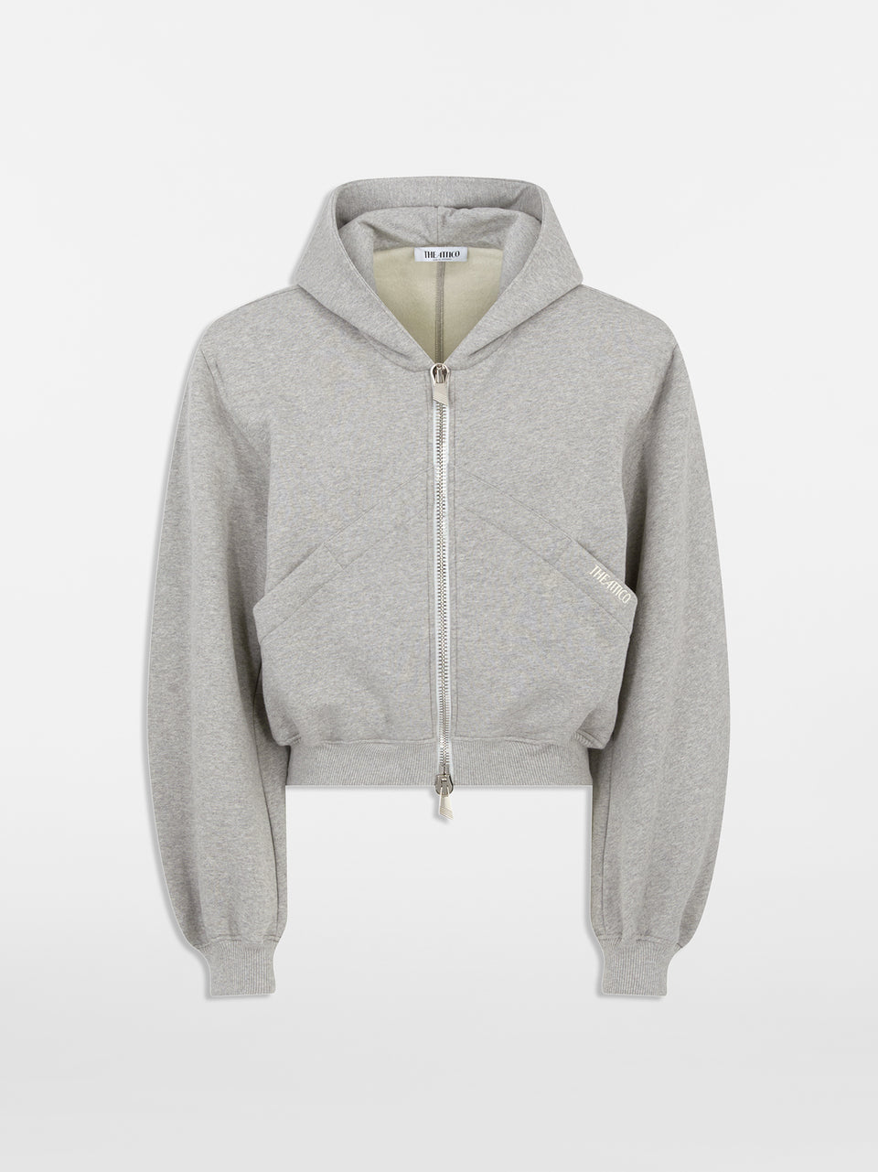 Melange grey sweatshirt