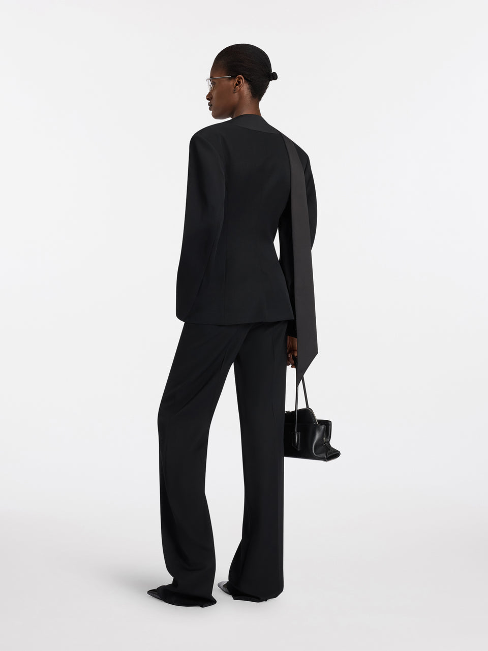 Black tuxedo jacket