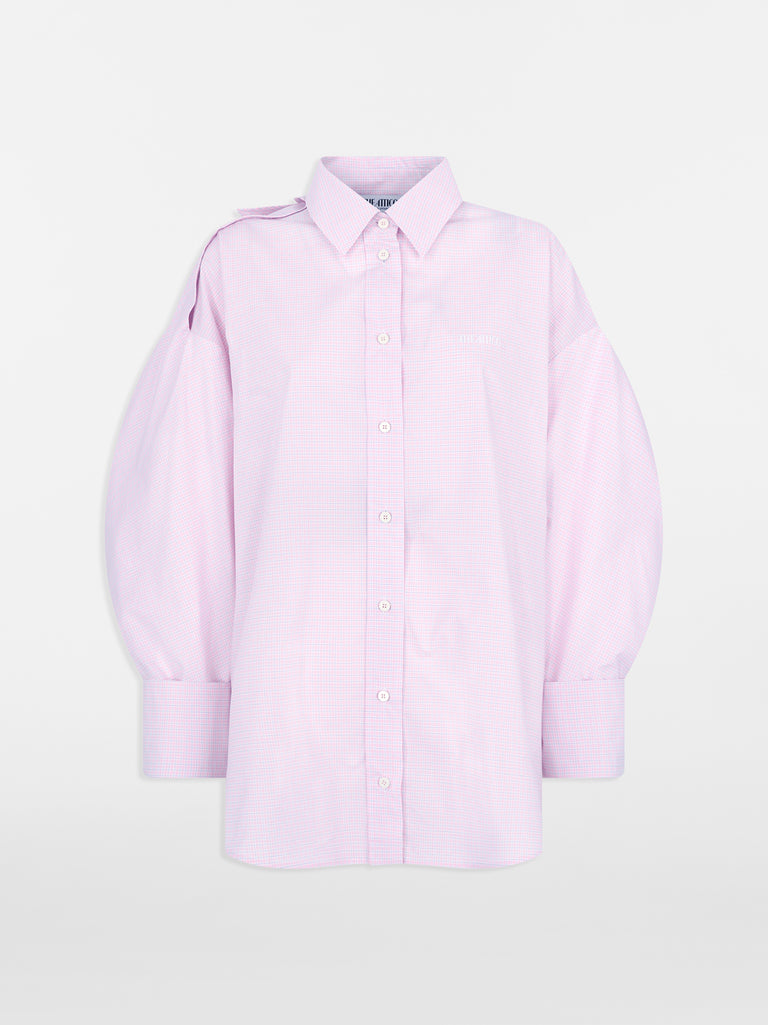 Camicia white e pink