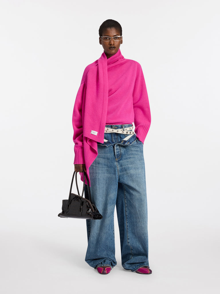 Hot pink sweater
