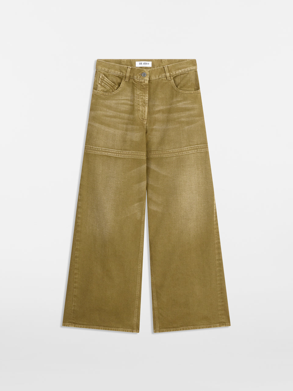 Jeans brushed green