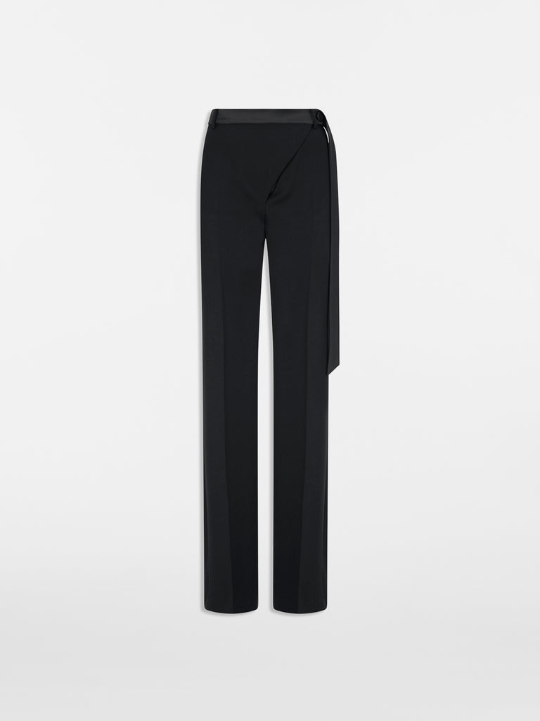Pantalone tuxedo black