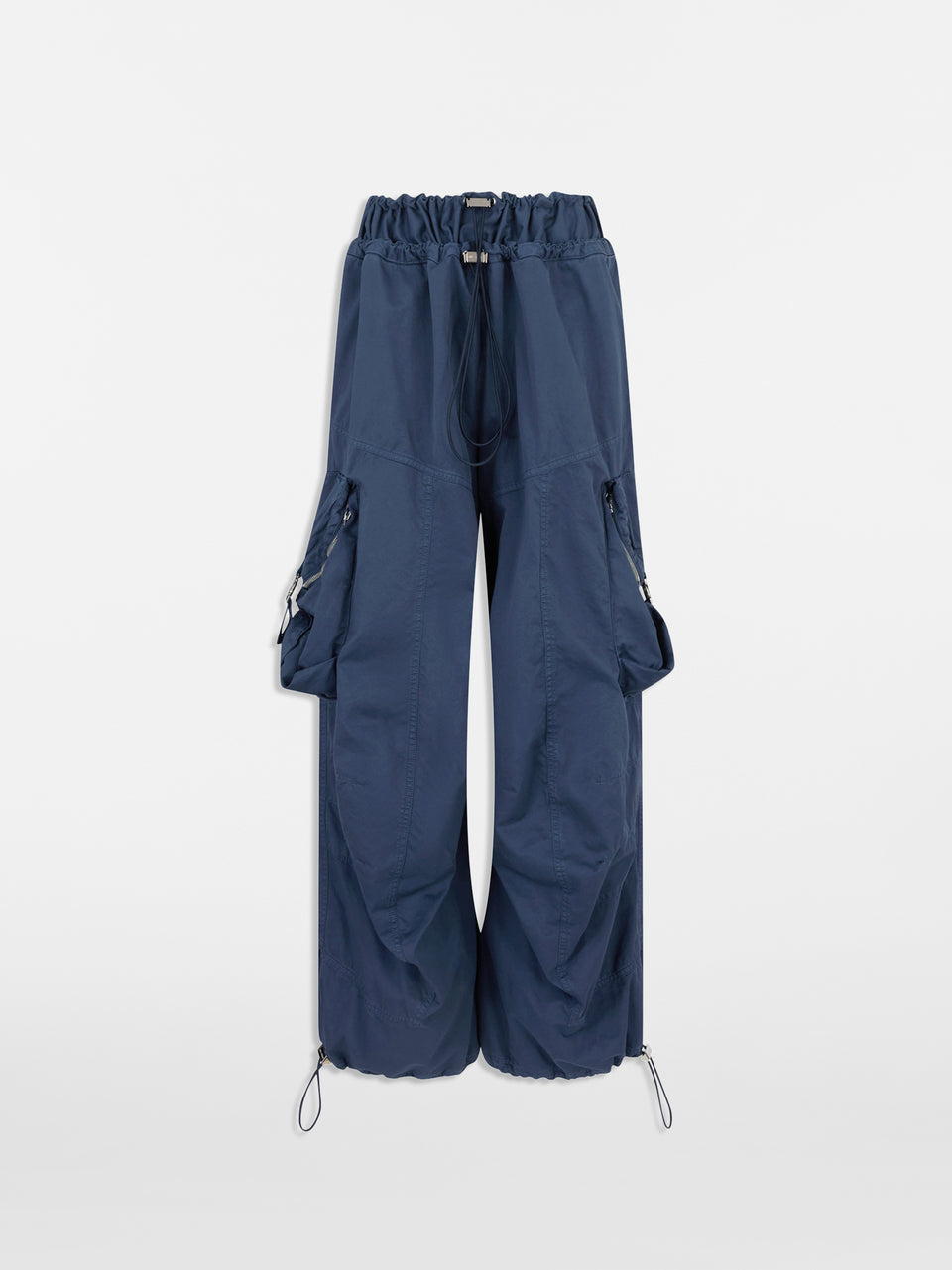 Pantalone lungo cargo washed blue
