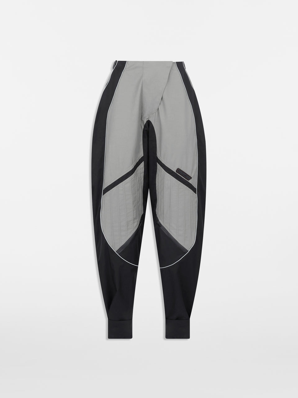Pantalone lungo black e grey
