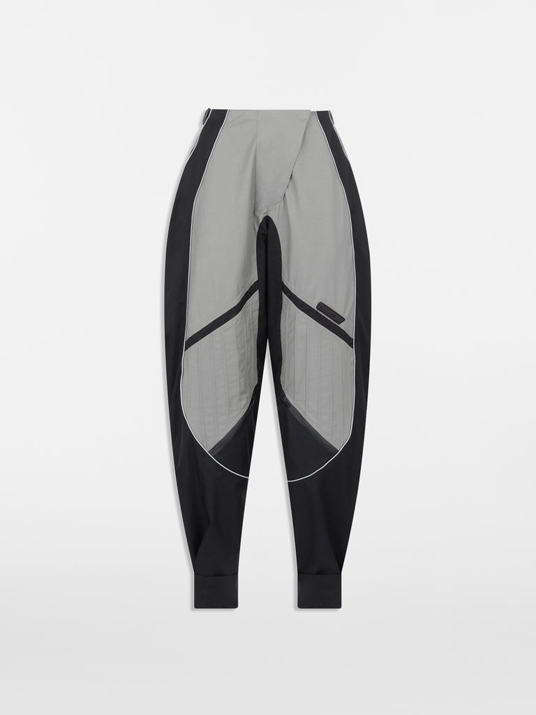 Pantalone lungo black e grey