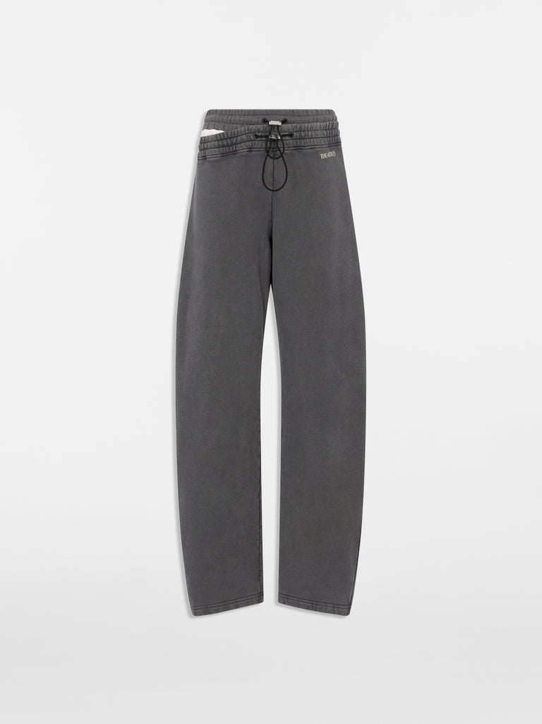 Pantalone lungo jogger vintage grey