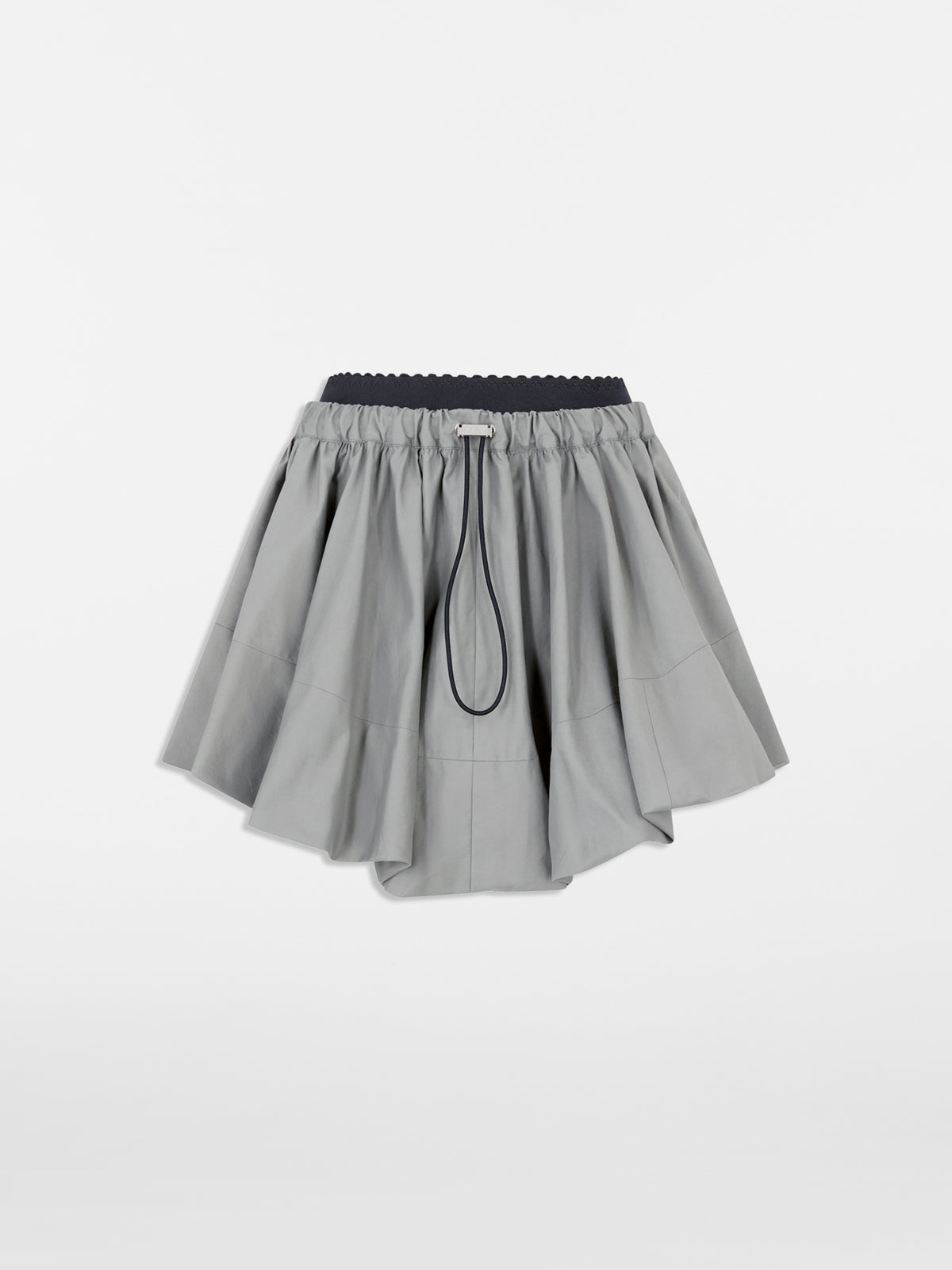 The Attico Taupe grey mini skirt - 38