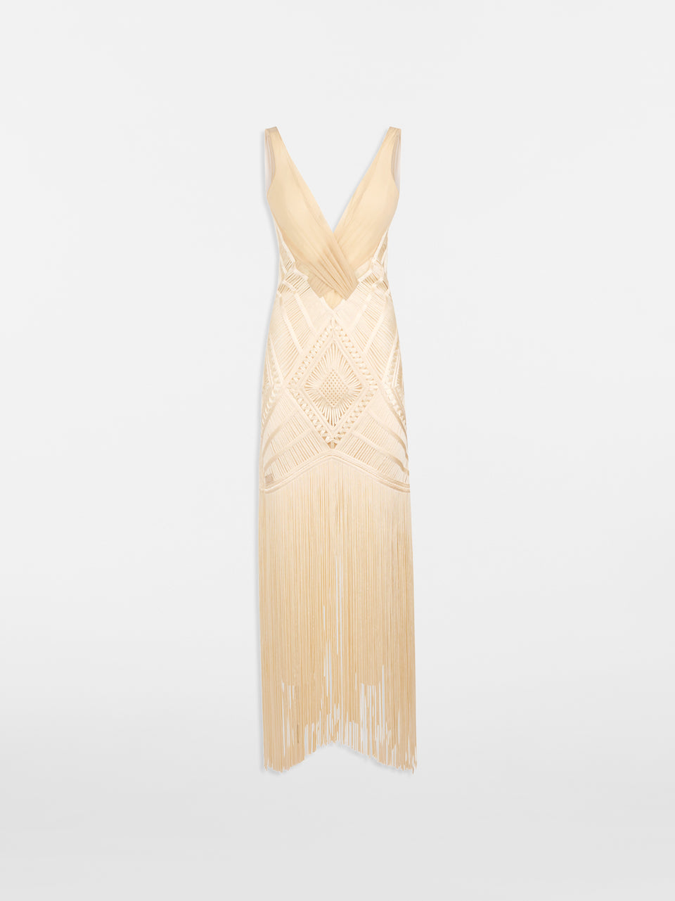 Abito midi ivory