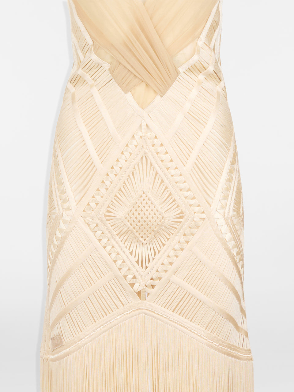 Abito midi ivory