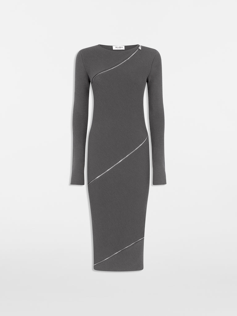 Abito midi grey
